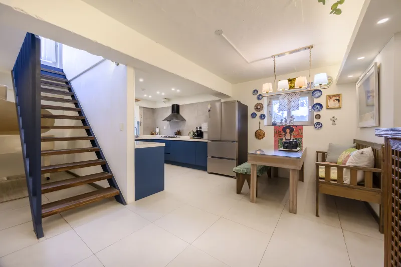 [Namwon, Seogwipo] 2-story detached house. Spacious yard. Ocean view. Jacuzzi. Three-room. BBQ. Foot volleyball. Pets 31