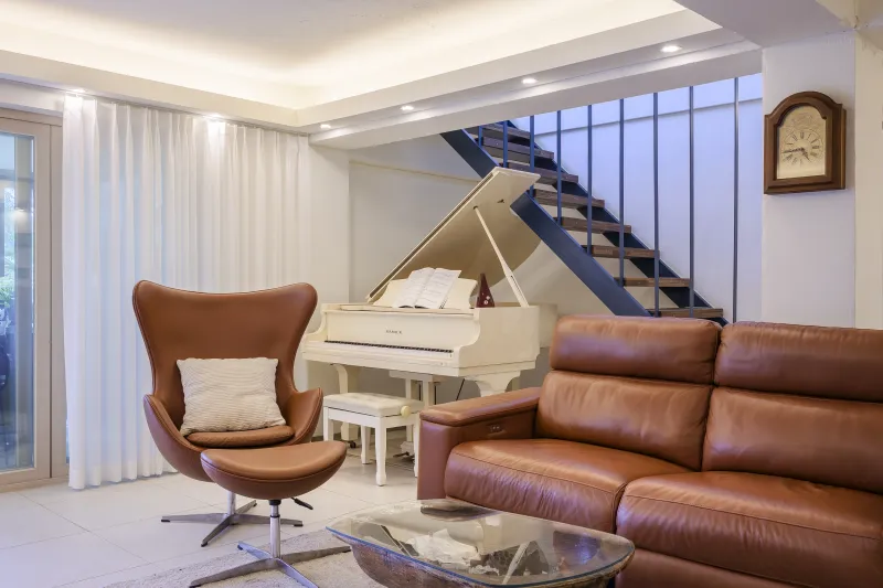 [Namwon, Seogwipo] 2-story detached house. Spacious yard. Ocean view. Jacuzzi. Three-room. BBQ. Foot volleyball. Pets 17