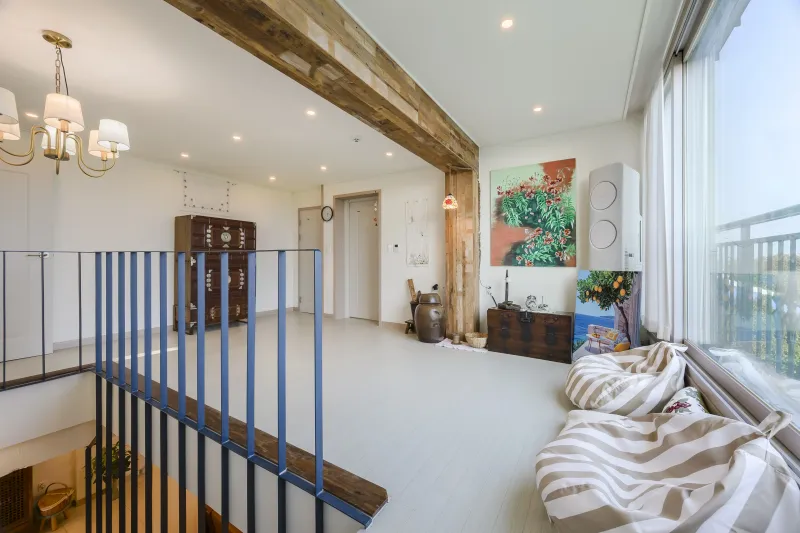 [Namwon, Seogwipo] 2-story detached house. Spacious yard. Ocean view. Jacuzzi. Three-room. BBQ. Foot volleyball. Pets 45