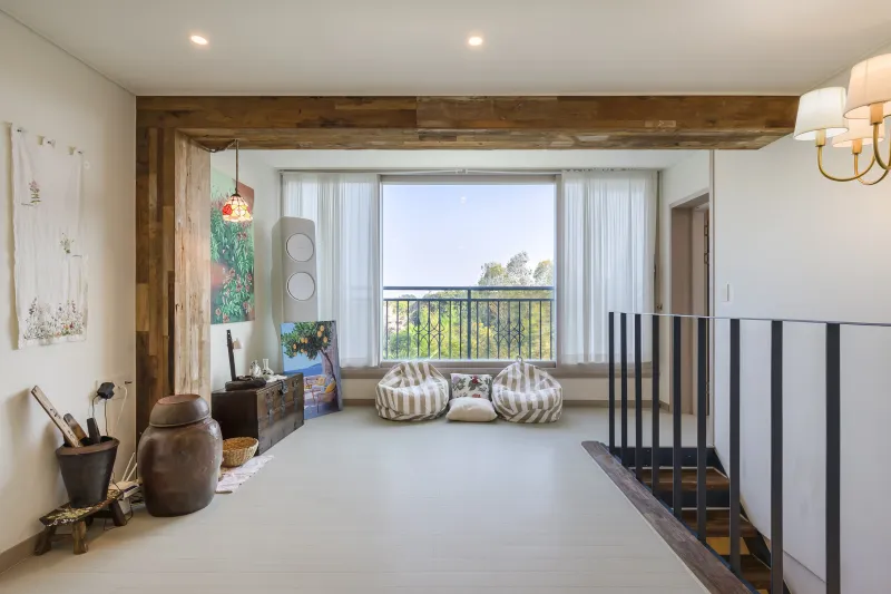 [Namwon, Seogwipo] 2-story detached house. Spacious yard. Ocean view. Jacuzzi. Three-room. BBQ. Foot volleyball. Pets 51