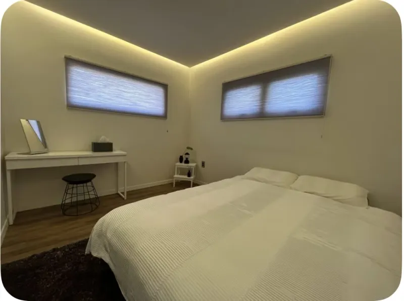[Jocheon, Jeju] East Hamdeok Beach, Dongbaekdongsan, Geomun Oreum, Songdang Fairy Tale Village private house 3