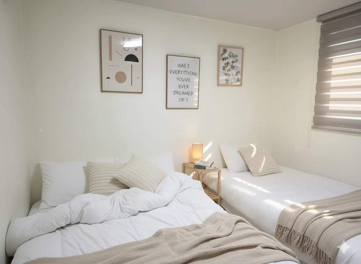 One-Bedroom in Ansan, Gyeonggi — 50m², sleeps 6, 1 bath
