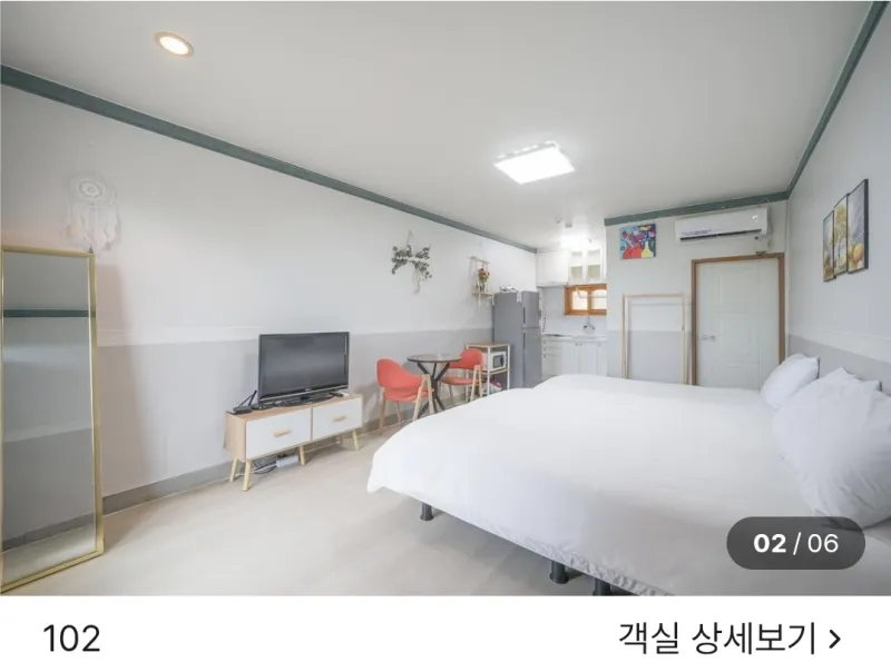 [Haye-dong, Seogwipo][Seogwipo Jungmun] Room 102, a quiet accommodation perfect for a walk 5