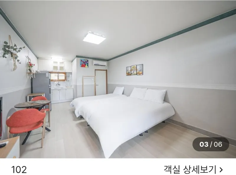 [Haye-dong, Seogwipo][Seogwipo Jungmun] Room 102, a quiet accommodation perfect for a walk 2