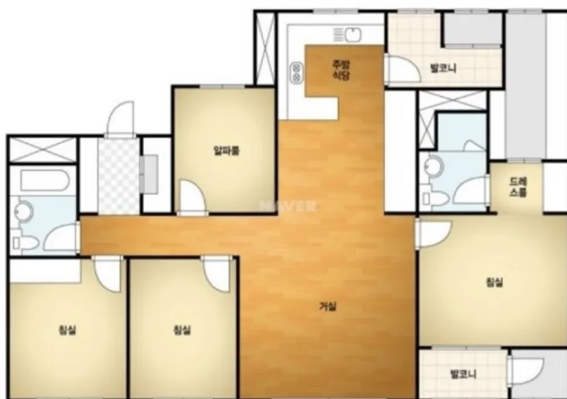 [Paju] 34 pyeong / 4 bedrooms / 2 bathrooms 17