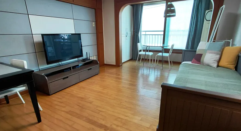 [Haeundae, Busan] Dalmaji #Ocean View Living Room View #25 Pyeong Two-Room #Workcation Welcome 6