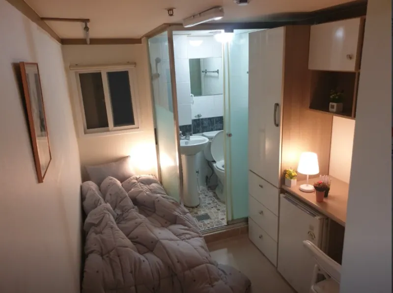 [Gwangmyeong][Gwangmyeong-si, Gyeonggi-do] Quiet and pleasant studio apartment near Gwangmyeong Intersection Station Exit 5 4 416 2