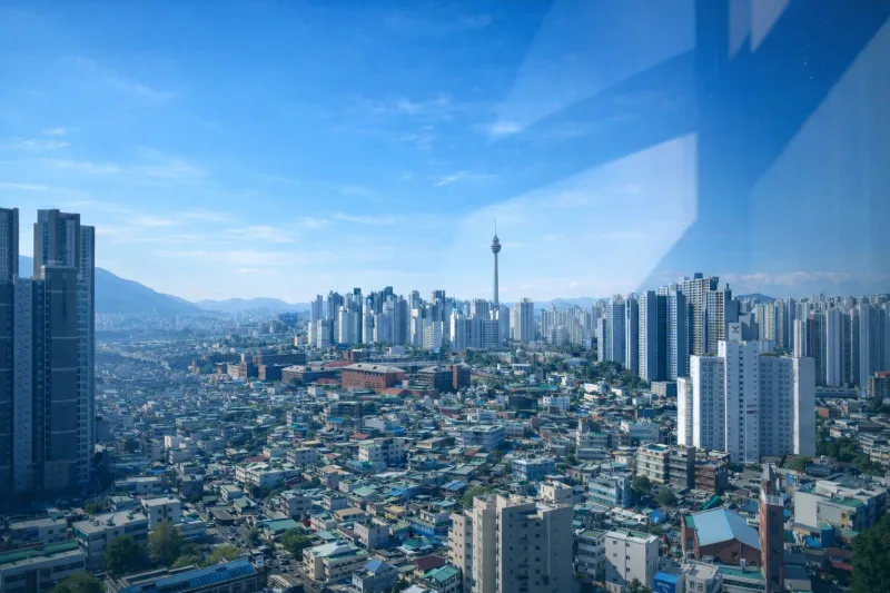 [Jung-gu, Daegu] High-rise duplex studio with city view directly connected to Banwoldang Station 11
