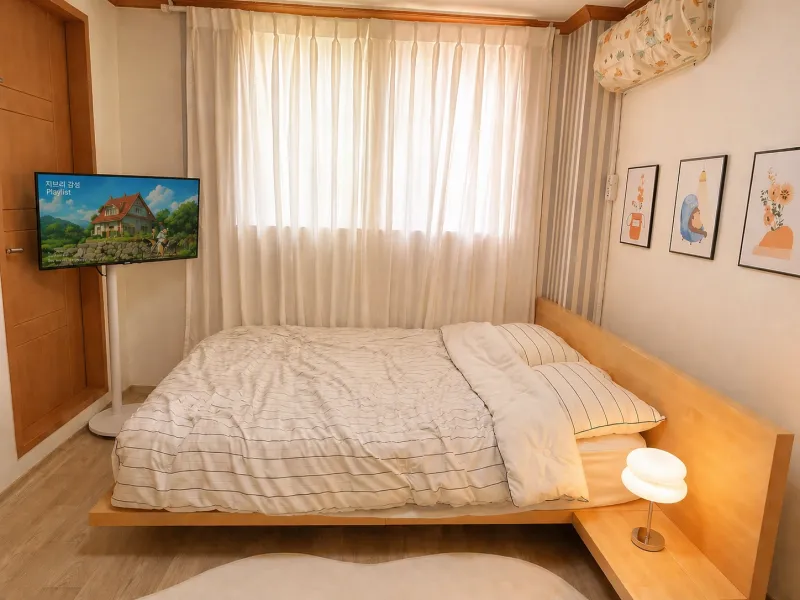 [Ansan] Gojan Station Korea University Hospital Affordable Fully Furnished Studio 2