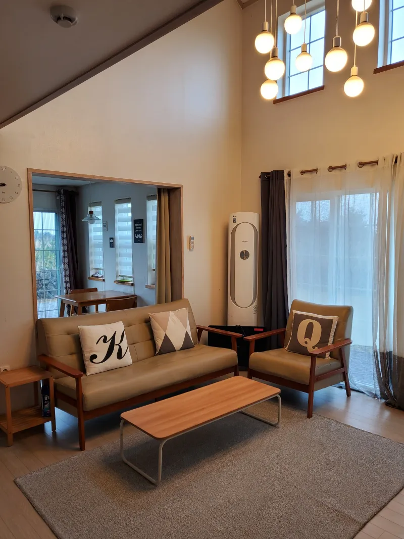 [Andeok, Seogwipo] Three-room detached house in the first village at the foot of Mt. Halla, Gwangpyeong-ro #Working from home welcome 24