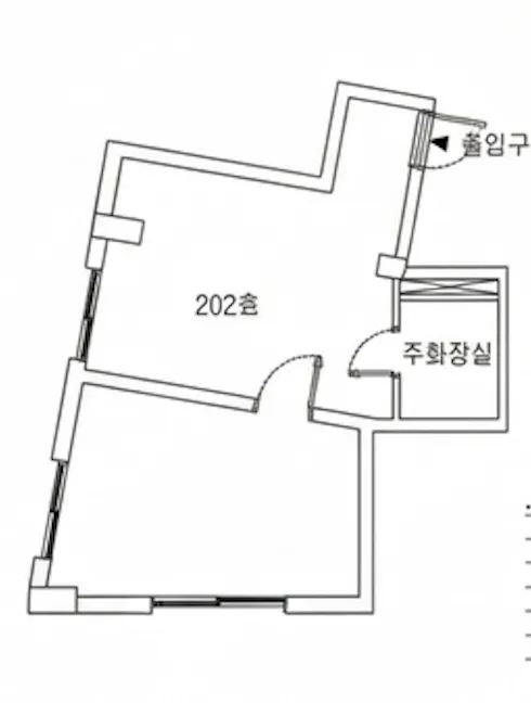 [Samdo 2-dong, Jeju] Tranquil Jeju Old Downtown Room 202 11