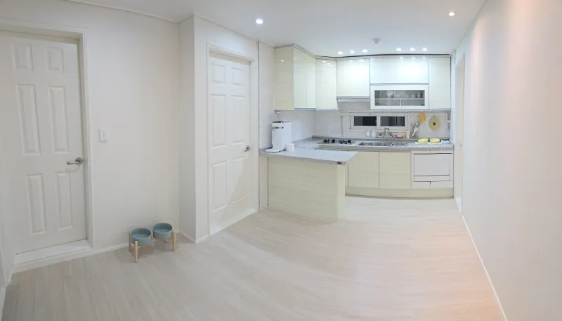 [Donghae] Ocean view apartment, 10-minute walk to the beach. Sunrise view from the living room. 12