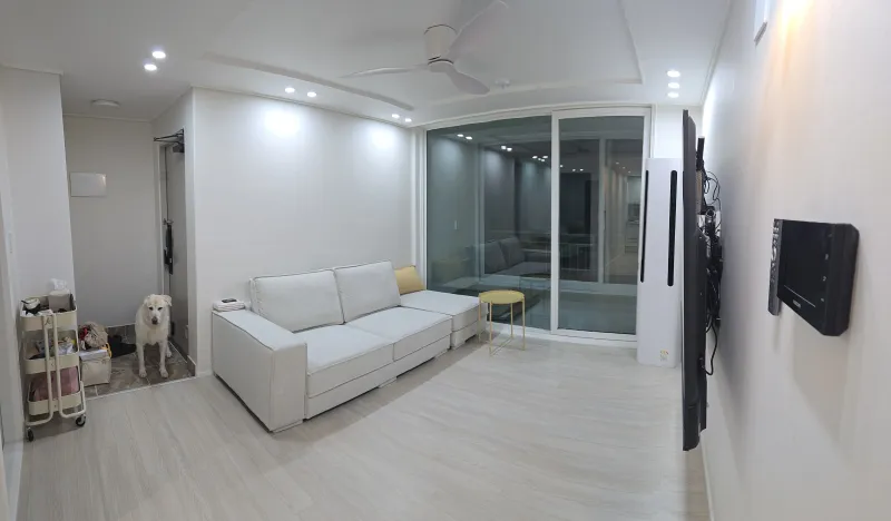 [Donghae] Ocean view apartment, 10-minute walk to the beach. Sunrise view from the living room. 11