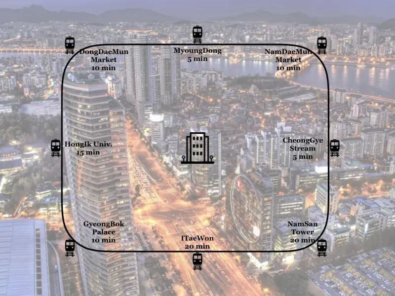 [Yongsan, Seoul] 3 minutes SeoulStation 77