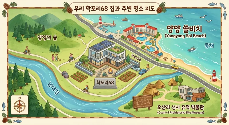 [강원 양양] 쏠비치 인근 투룸 독채 36