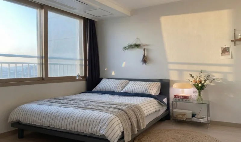 [Dalseo, Daegu] Fully furnished three-room duplex officetel, 1-minute walk from Seongseo Industrial Complex Station 3