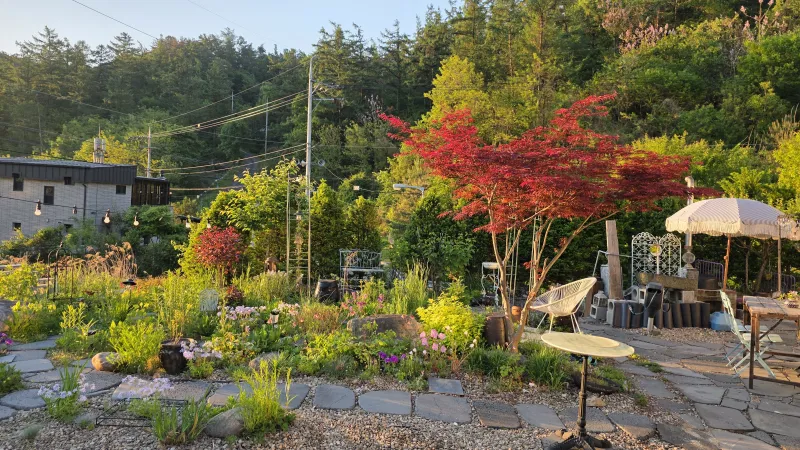 [Yangpyeong] Three-sided Mountain View, 10 minutes by car to Yangpyeong Station, detached one-room independent house 44