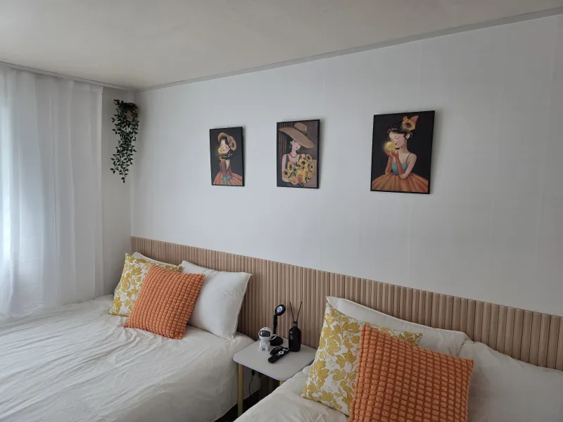 [Gangdong, Seoul][7-minute walk from Gubeundari Station (Line 5) / 1.5th floor / 3 rooms, 3 queen beds / Fully remodeled] 2