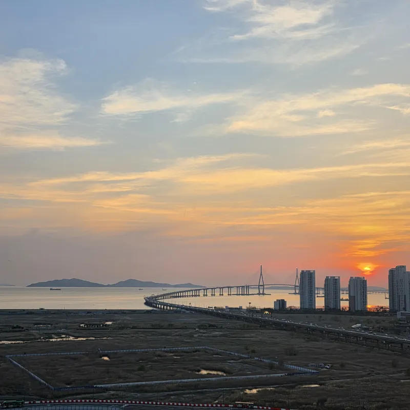 [인천 연수][인천 송도] 오션뷰 야경이 멋진 넓은 원룸 달빛축제공원역 도보3분 7