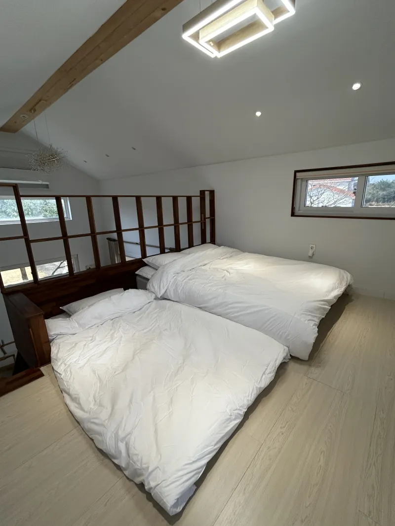 [Gujwa, Jeju] Madang #Low utility bills #3 people #New construction #Instagrammable #Duplex one room #No kids 5
