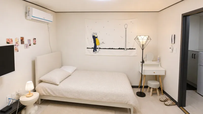 [Seo-gu, Daegu] Elegant White-Tone Stay #NewConstruction #FullyFurnished #Pets 2