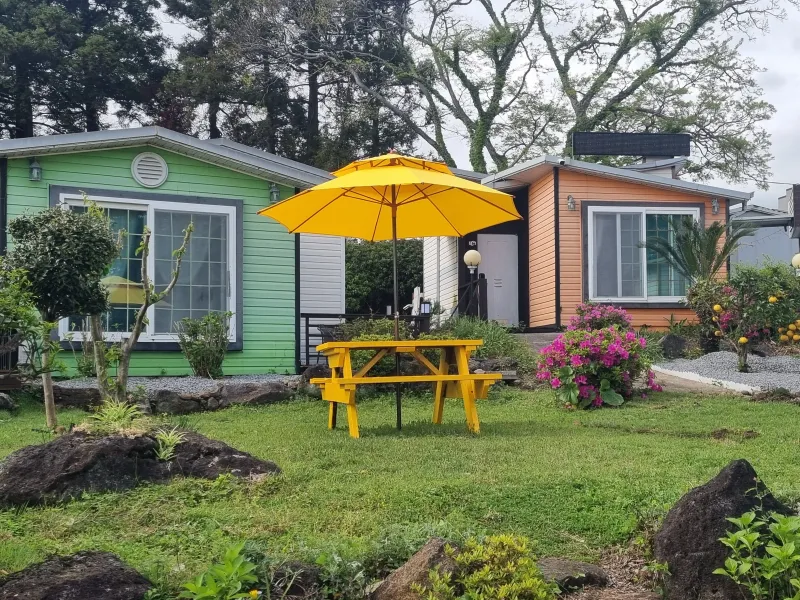[Andeok, Seogwipo] Jungmun Tourist Complex, a small and practical 2-room detached house with a yard [20 pyeong-B] 23
