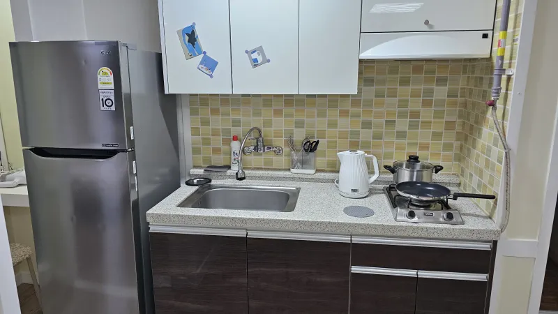 [Gumi][Zinus King Cloud Bed] Newly Renovated Accommodation, Parking/Dryer 14