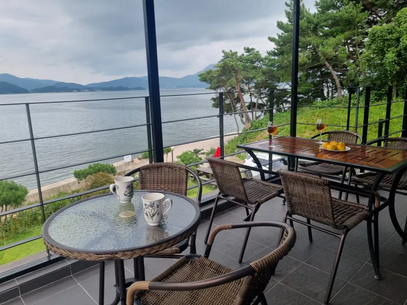 [Namhae] Ocean view, 2nd floor (pet-friendly) detached house with a garden and sea view 66