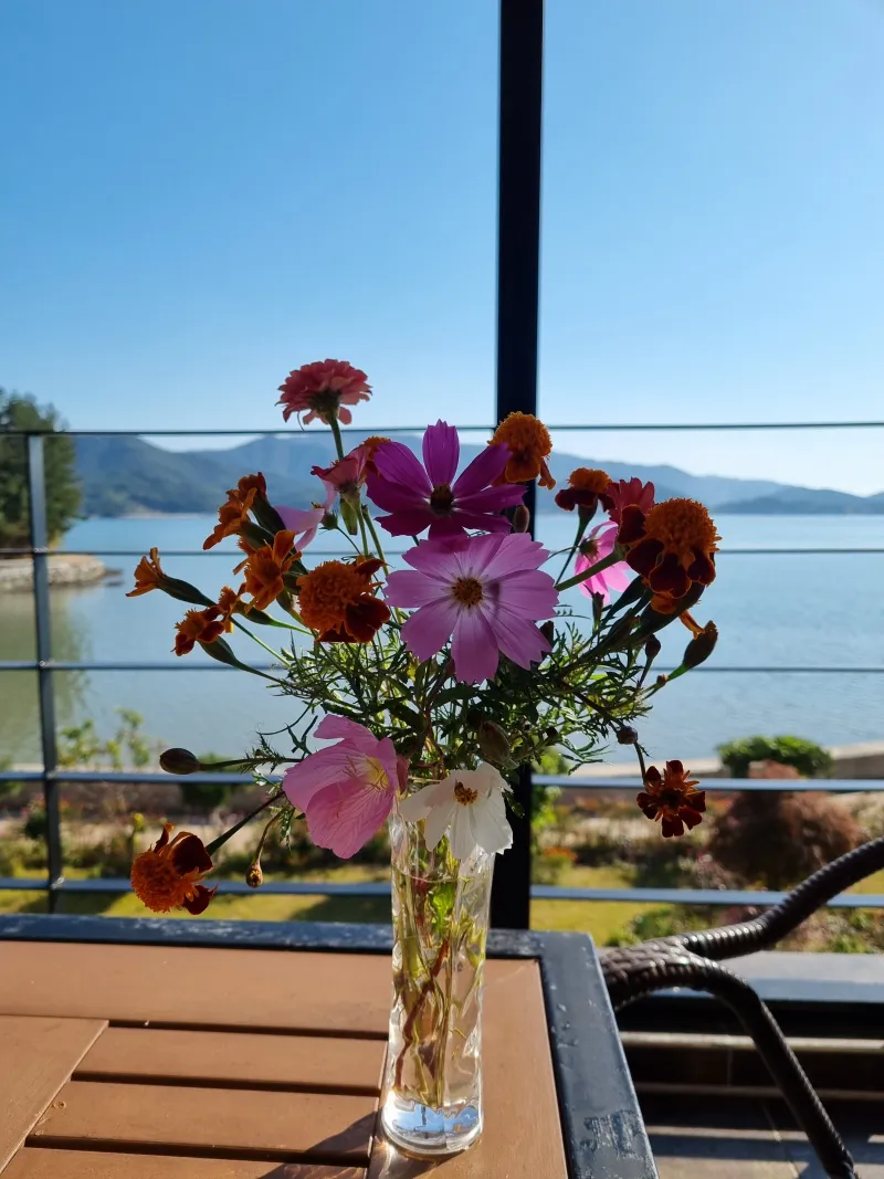 [Namhae] Ocean view, 2nd floor (pet-friendly) detached house with a garden and sea view 83