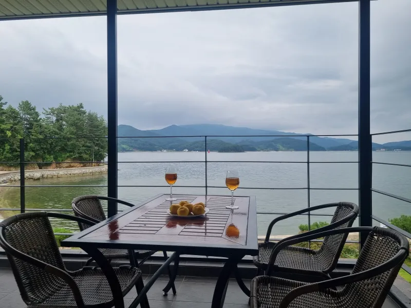 [Namhae] Ocean view, 2nd floor (pet-friendly) detached house with a garden and sea view 67