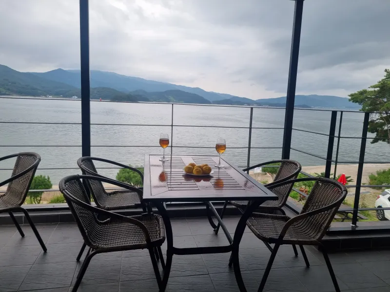 [Namhae] Ocean view, 2nd floor (pet-friendly) detached house with a garden and sea view 68