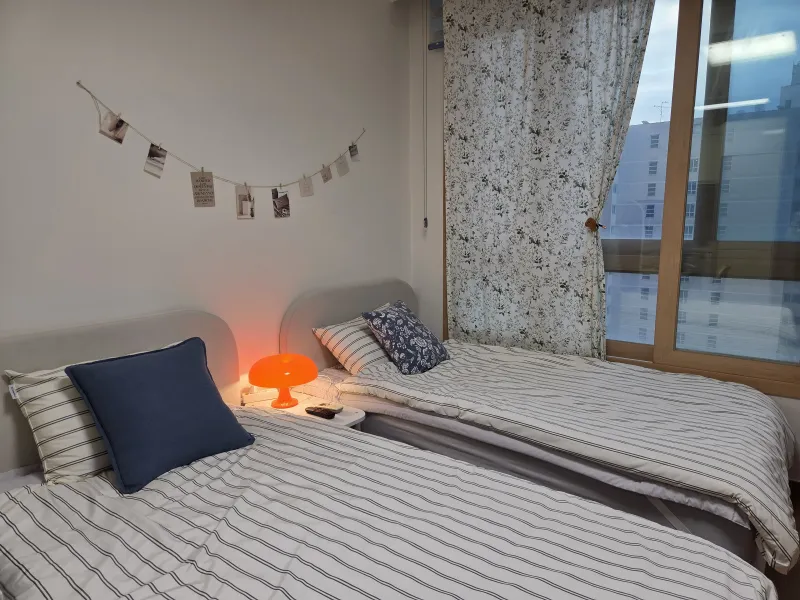 [Gwangmyeong][Gwangmyeong-si, Gyeonggi-do] Twin beds within 5 minutes of Gwangmyeong Station 8