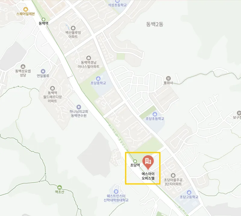 [Yongin] Officetel, 1-minute walk from Chodang Station, close to Severance Hospital and Everland 6