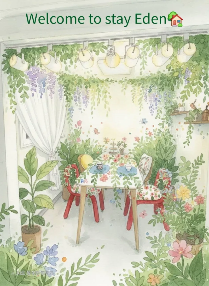 [Jongno, Seoul] Stay Eden 1st Floor (Unit 1) 24