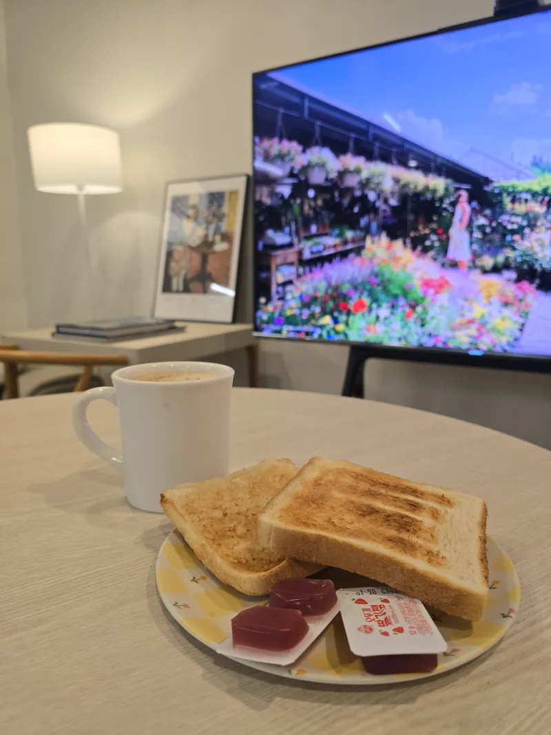 [Sangye-dong, Seogwipo][Hangnamu View] Room 301 / Breakfast Toast / Utility Box / Towels and Bedding Provided / 48