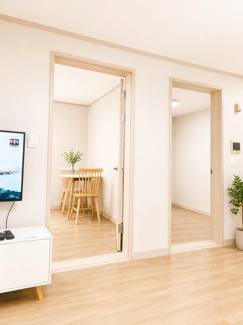 [Buk-gu, Gwangju] Pleasant and private space / Large living room / 2 bedrooms / Veranda 3