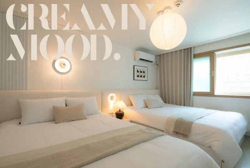 [Mapo, Seoul] New Opening Special: 6 people / 3 mins from Hapjeong Station / 2 bedrooms, 3 beds / Luggage storage 2