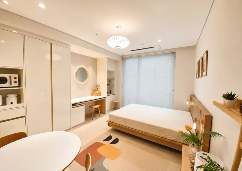 [Gwangjin, Seoul] 5th floor of an officetel, 8-minute walk from Dongseoul Terminal (Gangbyeon Station) on Line 2, Guui. 2