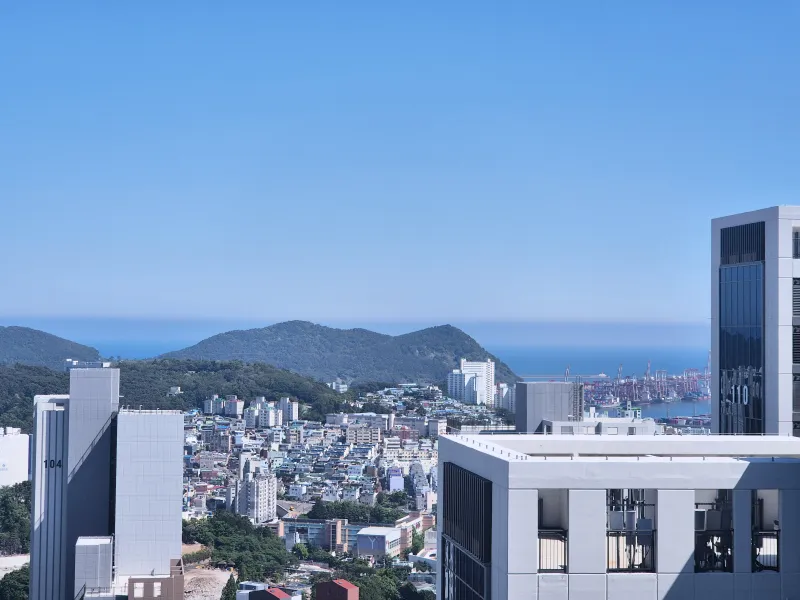 [Nam-gu, Busan] New Construction / 30-Pyeong Partial Ocean View Premium Stylish Apartment High Floor Workation 12
