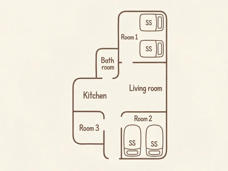 [Mapo, Seoul] 3-Room Apartment for 4 People, 5-Minute Walk from Mangwon Station, Hongdae/Hapjeong (Renovated) 20
