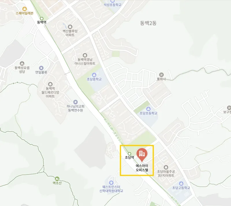 [Yongin] Neat two-room officetel with a terrace in Giheung-gu 24