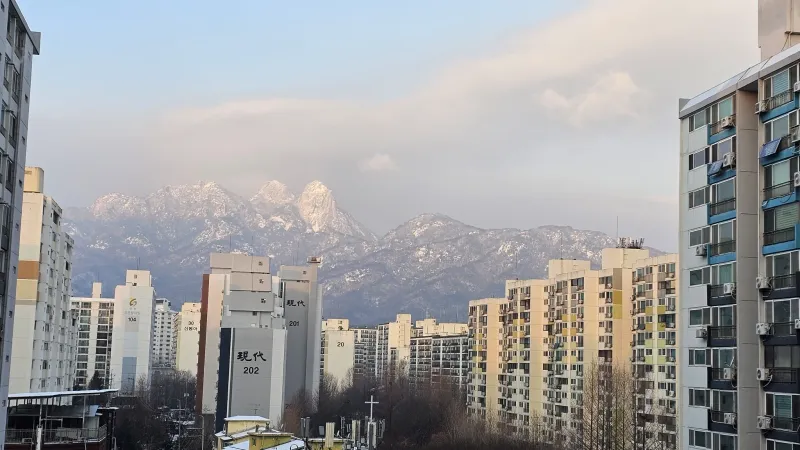 [서울 도봉] 도봉산 뷰가 아름다운 8층 복도형 아파트 18