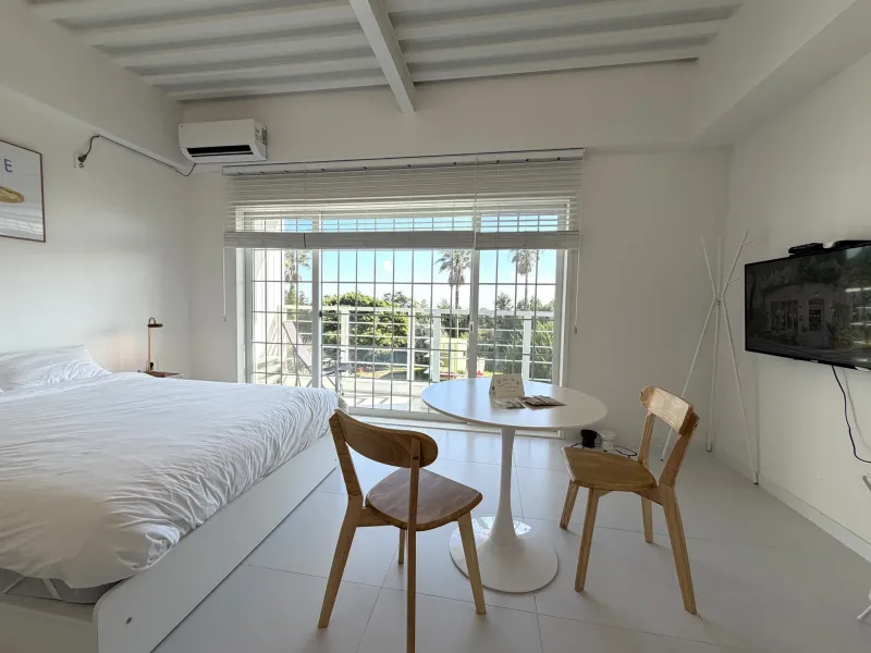 [Saekdal-dong, Seogwipo] South-facing floor-to-ceiling windows with ocean view, fenced dog playground, Building B, 2nd floor studio 13