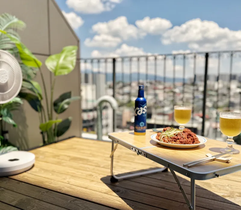 [Dong-gu, Daegu][Dongdaegu Station] A rooftop retreat in the city center 11