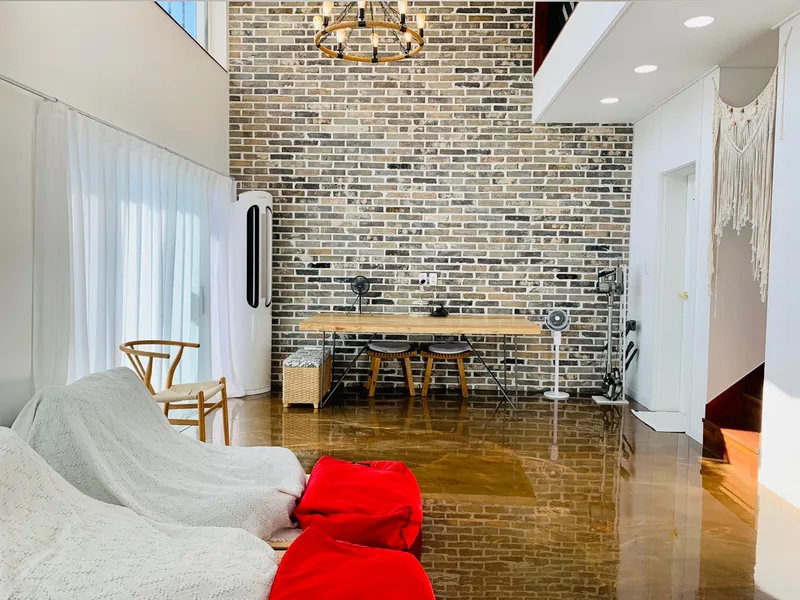 [Hangyeong, Jeju][Panpo] Super Special Price_ Panpo Port Private Duplex with Spacious Yard, Swimming Pool, and BBQ Zone 134