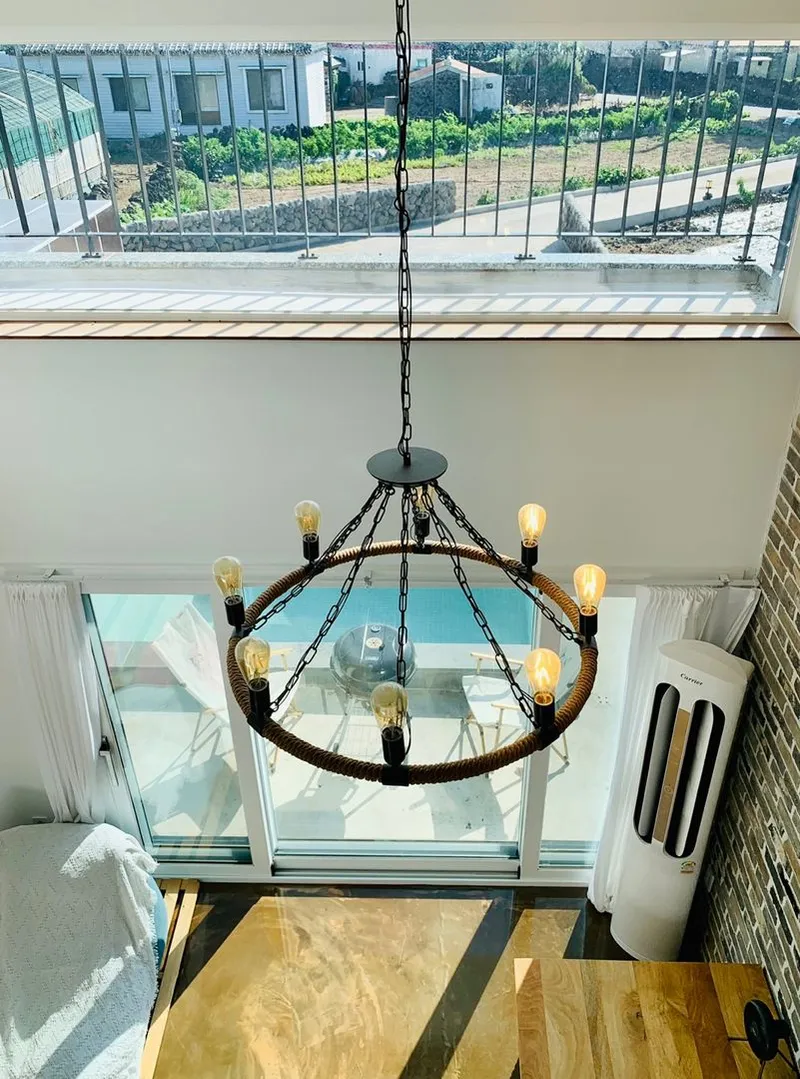 [Hangyeong, Jeju][Panpo] Super Special Price_ Panpo Port Private Duplex with Spacious Yard, Swimming Pool, and BBQ Zone 115