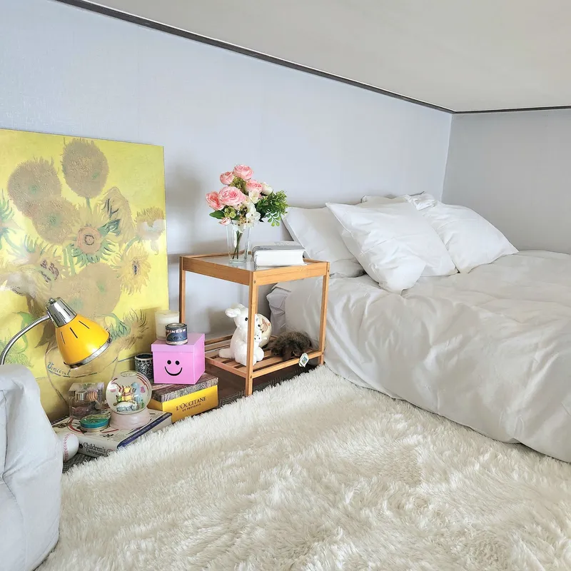 [Cheongju] Gyeongbok University #Chungbuk National University #Duplex #2 Queen Beds 12