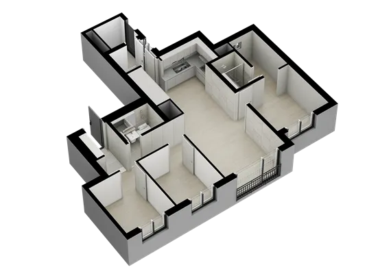 [Geomdan, Incheon] Casa Felix #Newly built modern concept apartment (3 rooms, 2 bathrooms) 15