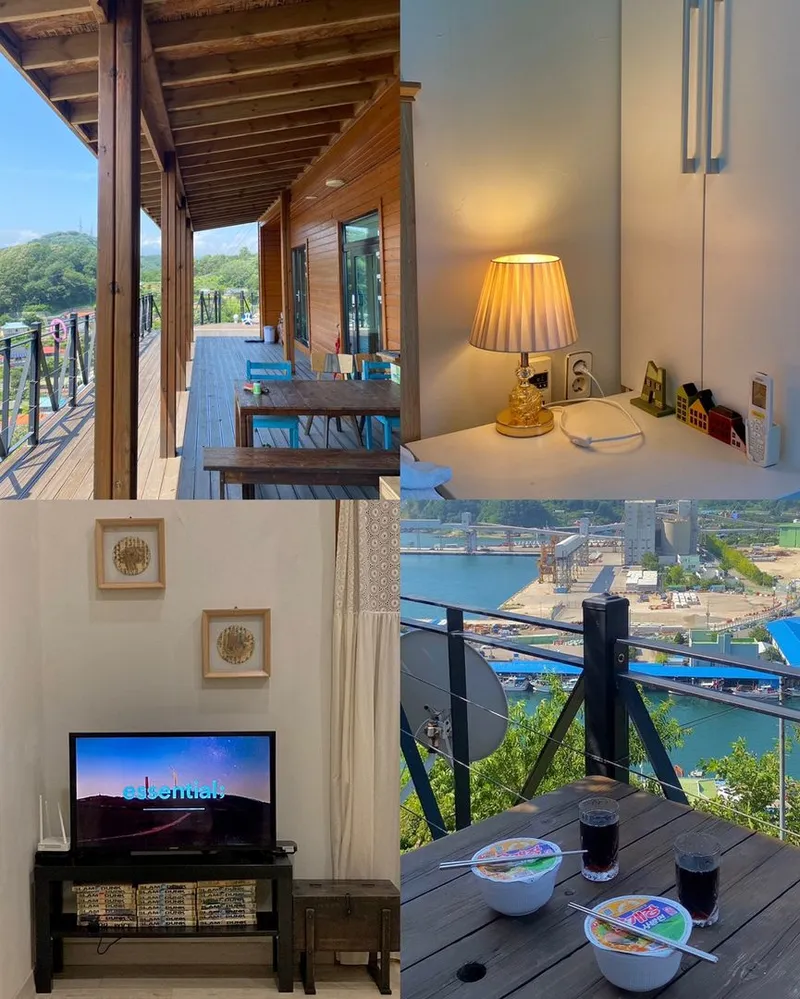 [Samcheok] Beautiful port, sea, and antique village view 3