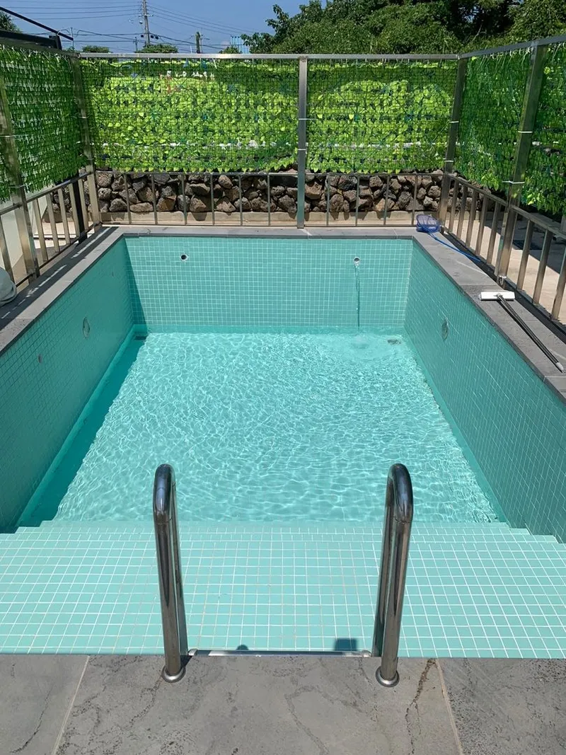 [Hangyeong, Jeju][Panpo] Super Special Price_ Panpo Port Private Duplex with Spacious Yard, Swimming Pool, and BBQ Zone 96